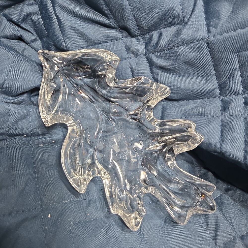 Marquis Waterford Crystal Oak Leaf Dish